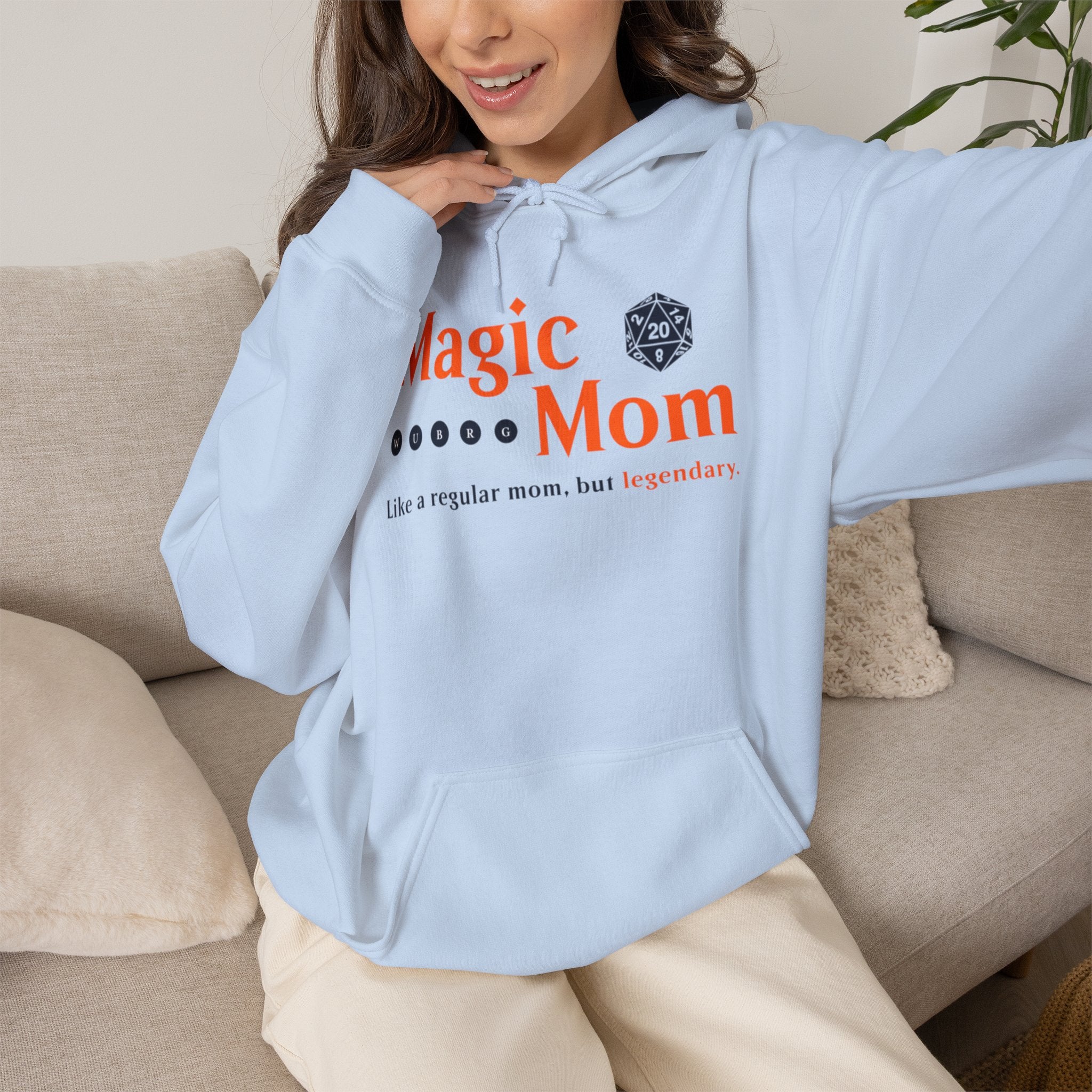 Magic Mom. Like a regular mom, but legendary. — Hoodie