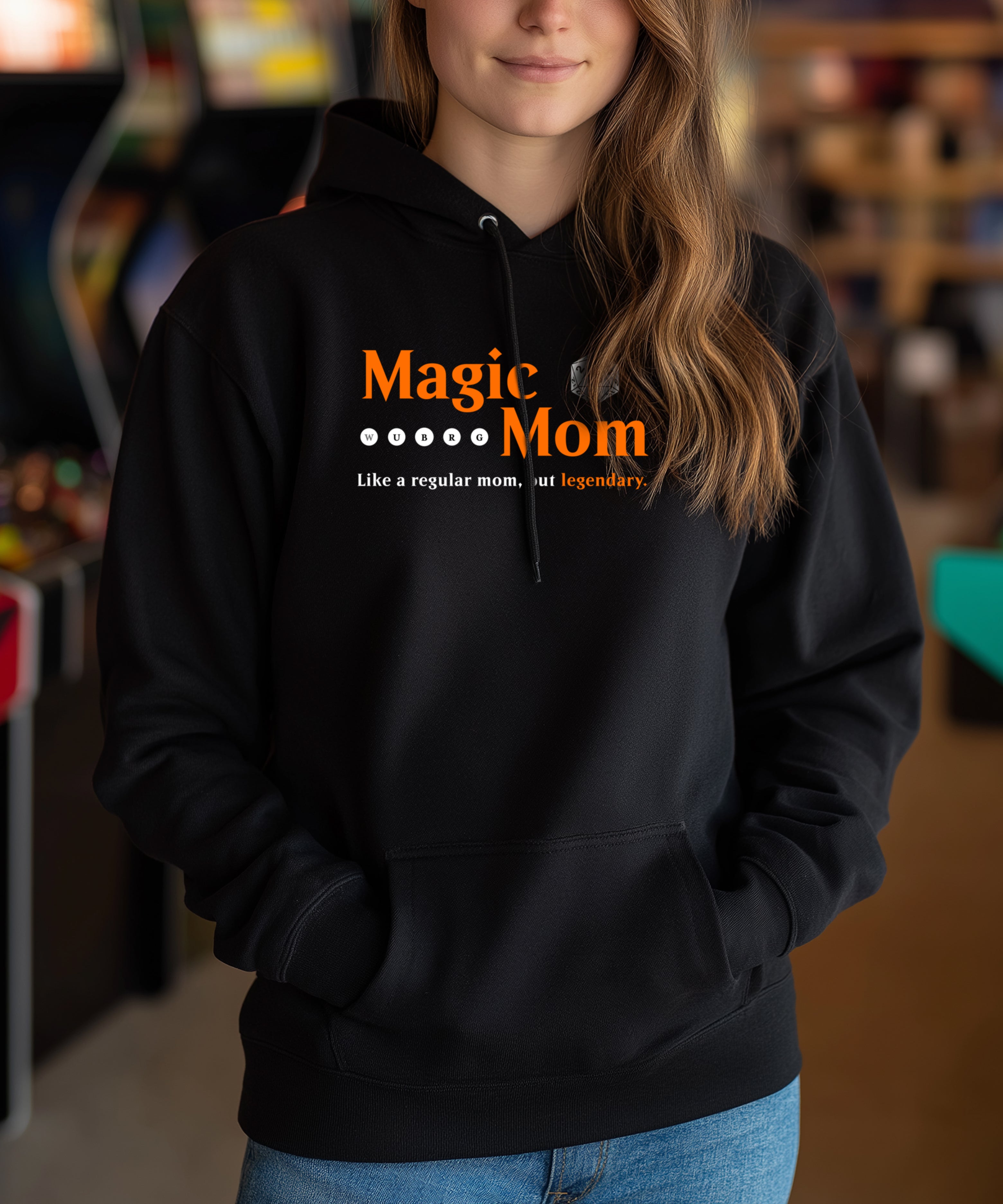 Magic Mom. Like a regular mom, but legendary. — Hoodie
