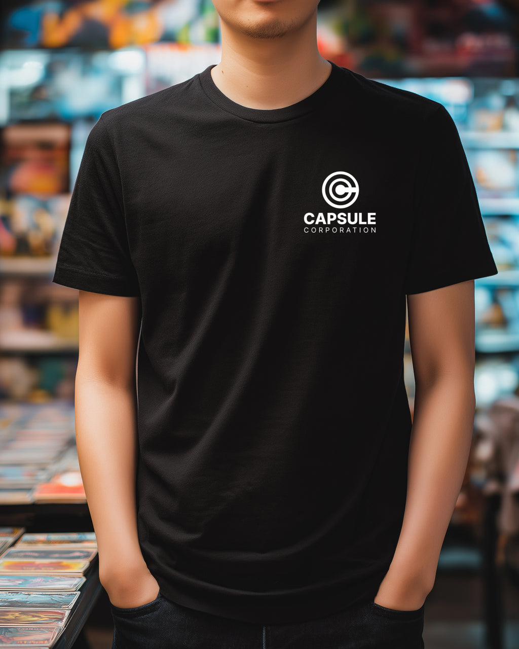 Capsule Corporation — Big Things. Small Capsules. Tee