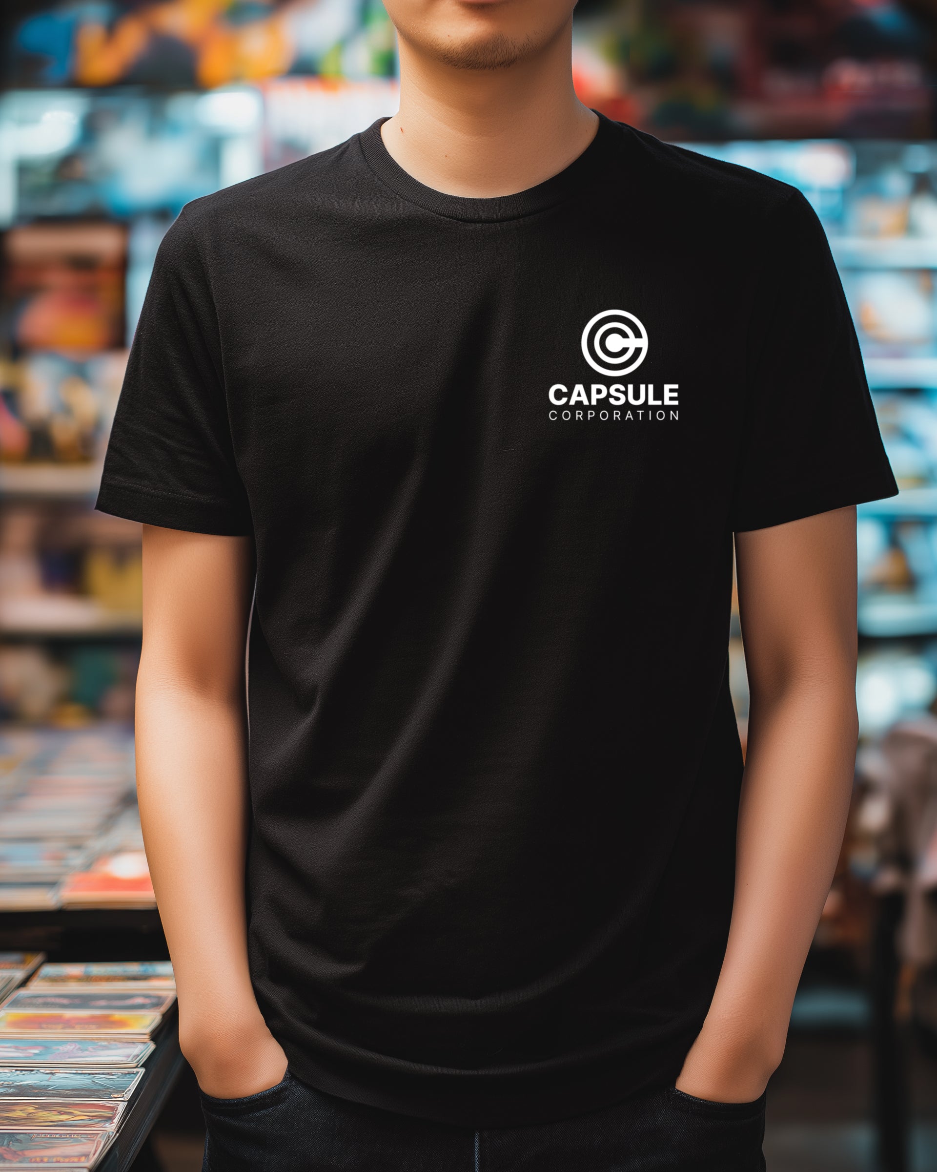 Capsule Corporation — Big Things. Small Capsules. Tee