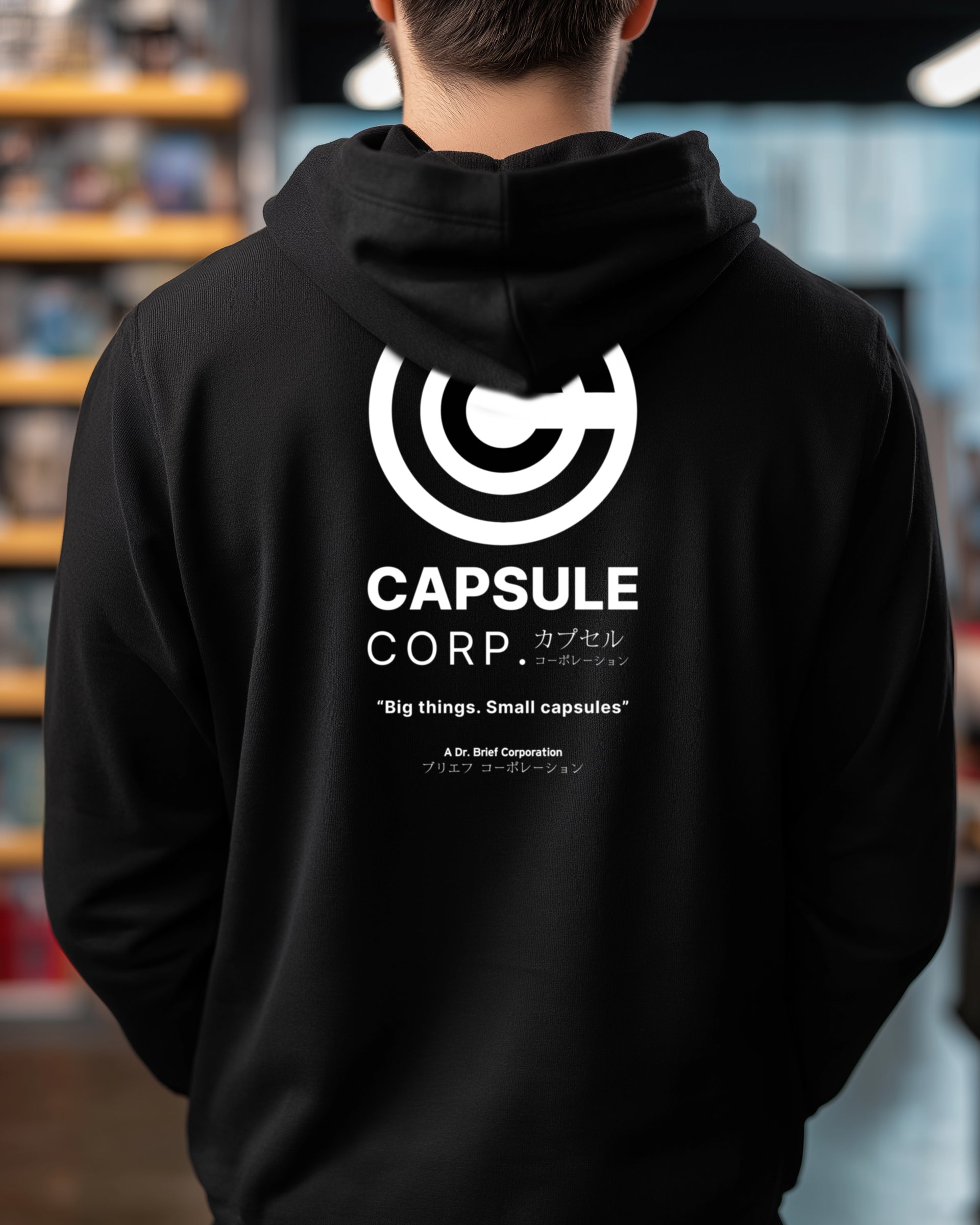 Capsule Corporation — Big Things. Small Capsules. Hoodie